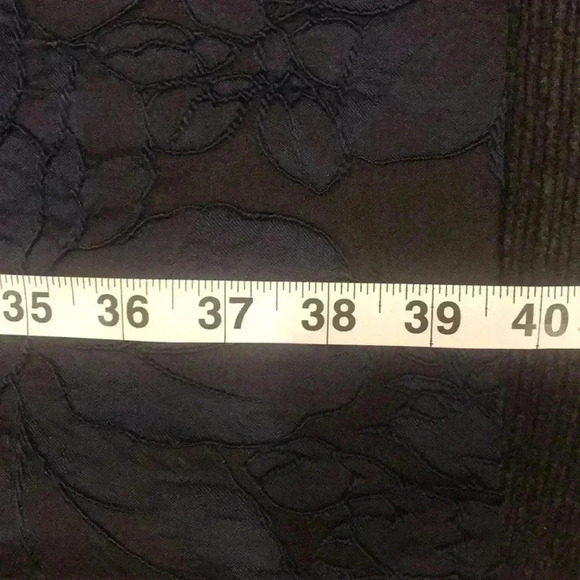 Maggy London Retro Styling Formal Midnight Blue Cold Shoulder Midi Dress- 8P - Picture 14 of 15